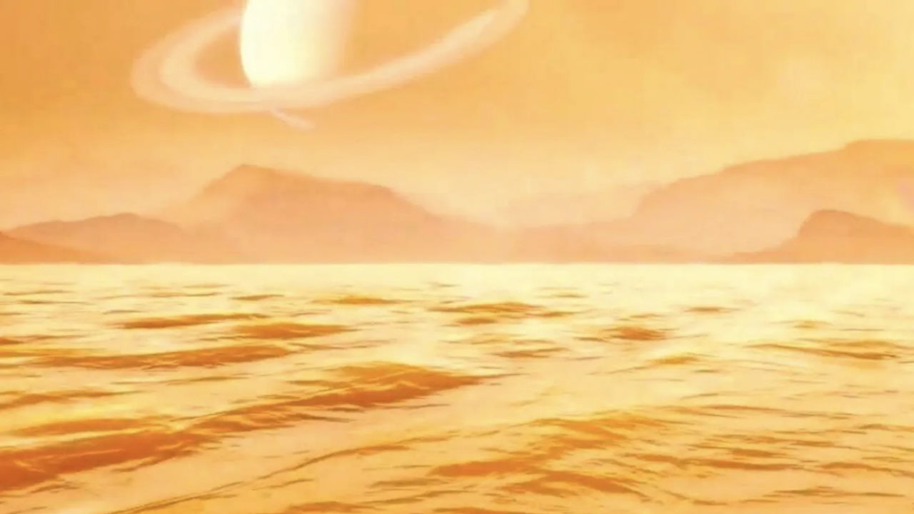 Озеро на Титане